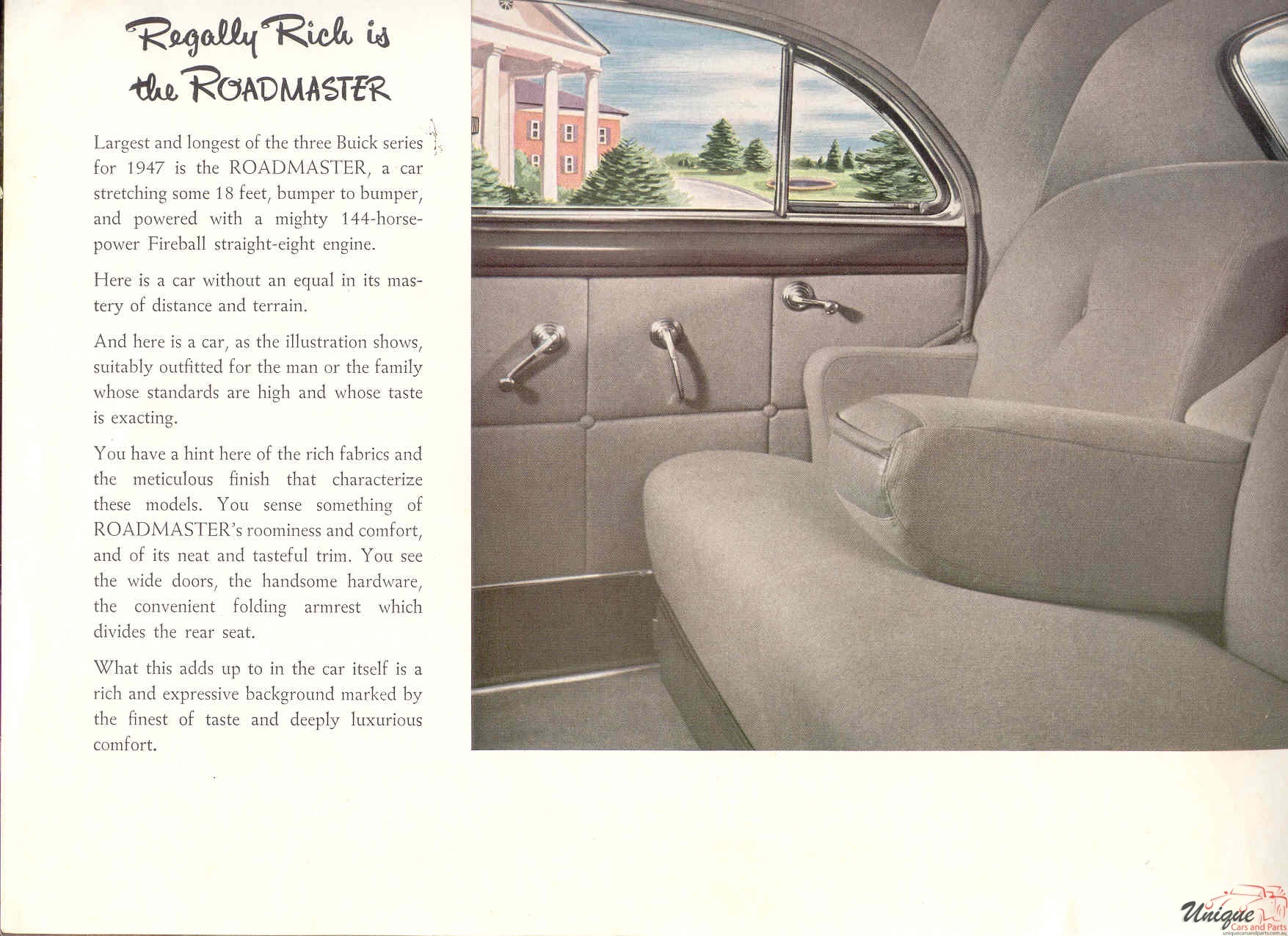 1947 Buick Brochure Page 8